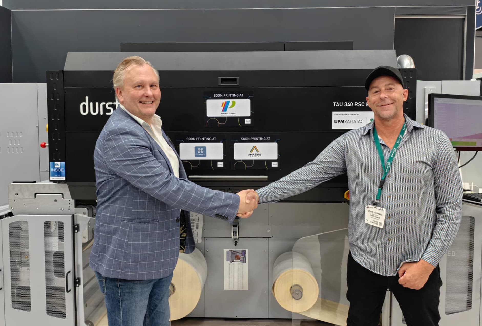 amazing labels new led label press machine first tp introduce in new zealand 4